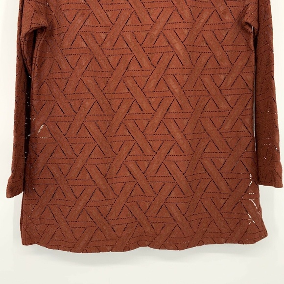 Banana Republic Geo Lace Pullover Sweatshirt Top - Picture 9 of 9